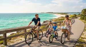 pedal along the coast scenic bike trails hero